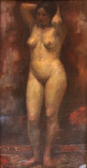 Nicolae Vermont Nud, ulei pe panza oil painting picture